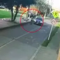 Conductor arrolló a ciclista en (Fontibón) Bogotá, huyó y quedó en libertad: la víctima quedó en delicado estado de salud. 