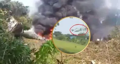Revelan conversación de soldado antes de morir en accccidente aéreo en Putumayo