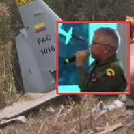 Revelan imágenes inéditas y explicación oficial sobre accidente de avión militar