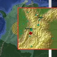 Temblor en Colombia de magnitud 3.2 con epicentro en Los Santos (Santander