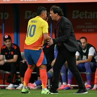 Néstor Lorenzo y James Rodríguez