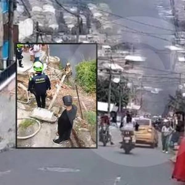 Camioneta sin frenos provocó incendio en viviendas del barrio Andalucía La Francia, de Medellín