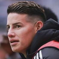 James Rodríguez reapareció con Luisa Duque, su novia, en público, días antes del partido