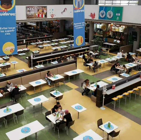 Interior de Plaza Central, centro comercial de Bogotá que cambió de dueño