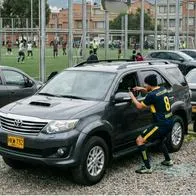 Ladrones se robaron camioneta en cancha de Soacha haciéndose pasar por jugadores