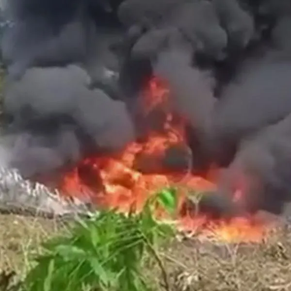 Nueva pista de accidente de avión en Putumayo: video muestra golpe con árbol