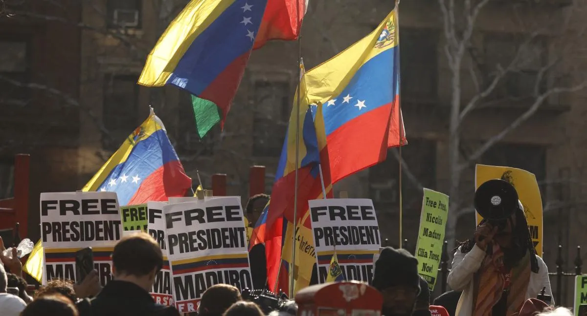 Piden libertad de Nicolás Maduro en Nueva York: manifestaciones
