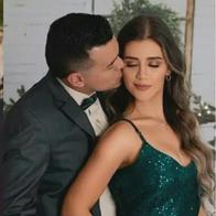 Viuda de Yeison Jiménez fue vista en una boda acompañada de su cuñada