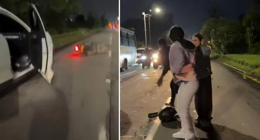 Johanna Fadul, involucrada en un accidente de tránsito con una moto; ¿qué pasó?