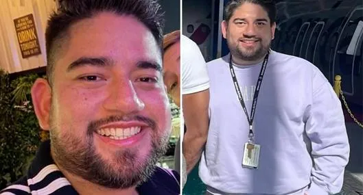 Éric Fernando Gutiérrez Molina, auxiliar de vuelo de American Airlines que habría sido hallado muerto tras desaparecer en Medellín