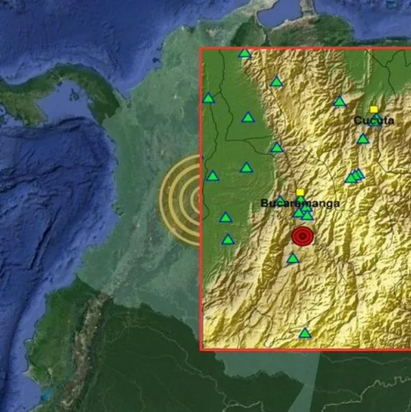 Temblor de magnitud 3.2 con epicentro en Los Santos (Santander) hoy sábado