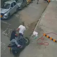 Imágenes del tiroteo en un parqueadero de Medellín que dejó dos muertos