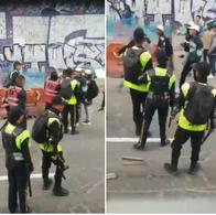 Pelea en Transmilenio