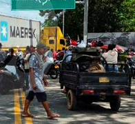 Gremio transportador calcula que el paro minero en Bajo Cauca dejó pérdidas por $82.000 millones