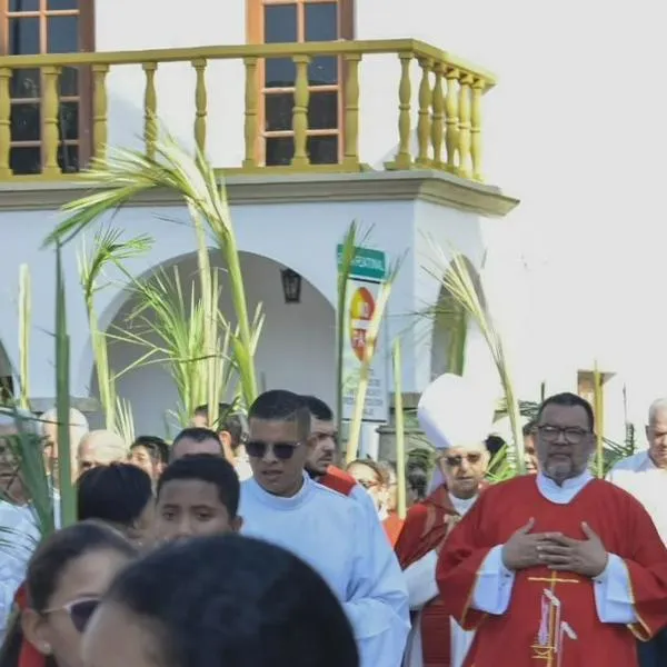 Valledupar inició la Semana Santa con procesión del Domingo de Ramos