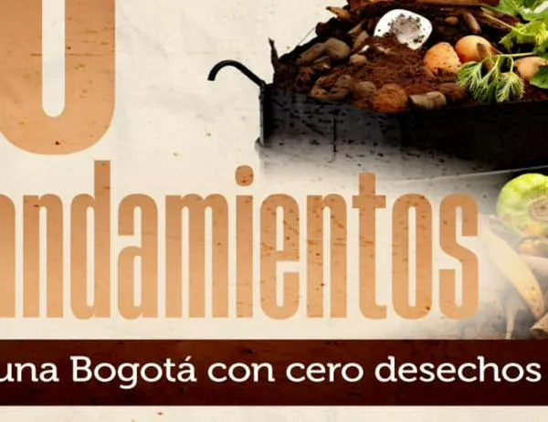 Estos son los 10 mandamientos para una Bogotá con cero desechos 