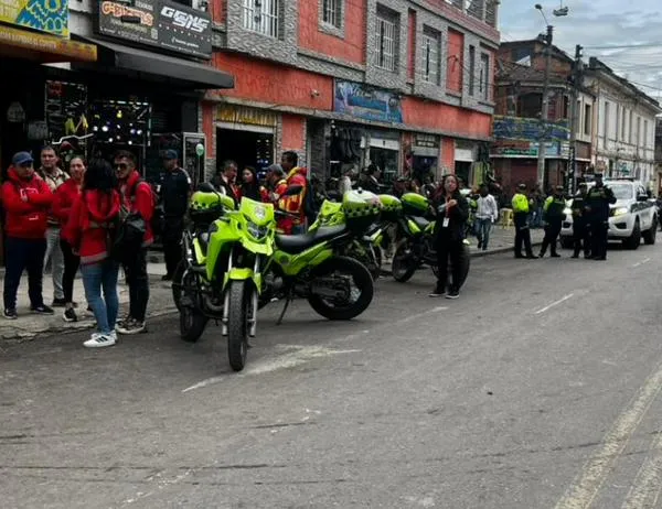 'Megatoma' interinstitucional recupera espacio público y refuerza seguridad en Los Mártires 