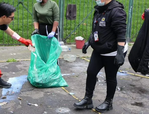 Alcaldía de Barrios Unidos recupera entorno del Colegio Domingo Faustino Sarmiento 