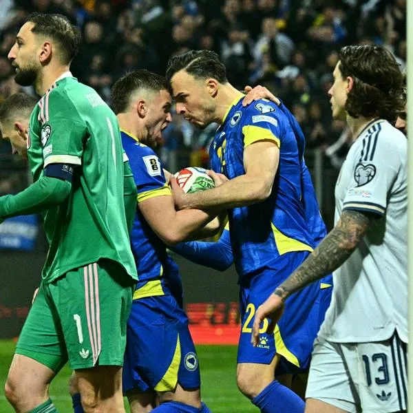 Partido de Bosnia y Herzegovina contra Italia, por el repechaje para el Mundial 2026