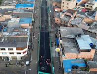 La UMV renueva importante vía para el acceso a Corabastos en Kennedy, principal centro de abastecimiento del país  