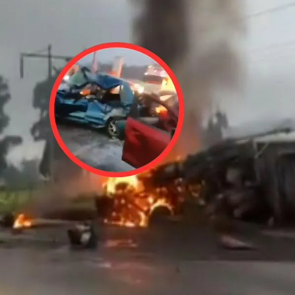 mío, mi carrito me lo acabaron": Vea el desgarrador relato de un conductor que sobrevivió al accidente de la tractomula en el peaje de Zipaquirá.