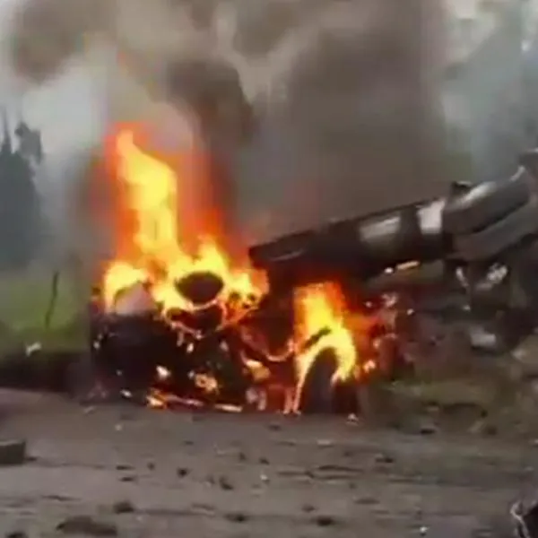 Muestran video de tractomula que ocasionó trágico accidente en Zipaquirá