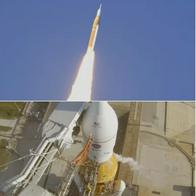 Imágenes del momento del despegue de la misión Artemis II de la Nasa hacia la órbita de la Luna