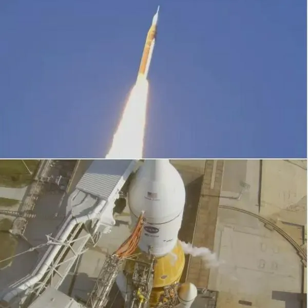Imágenes del momento del despegue de la misión Artemis II de la Nasa hacia la órbita de la Luna