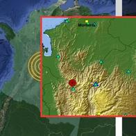 Cuatro temblores movieron el Jueves Santo en Colombia en varios departamen