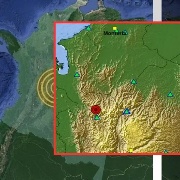 Cuatro temblores movieron el Jueves Santo en Colombia en varios departamen