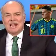 Iván Mejía da otra versión sobre la enfermedad de James No cuadra