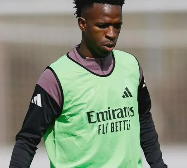 "Vinícius llegó cansado, como es normal, mi amigo Ancelotti no le ha dado mucho descanso"