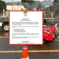 Medicina legal reveló identidades de víctimas de accidente en peaje de Zipaquirá