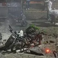 Atentado con motobomba en Antioquia deja un policía muerto y otro herido