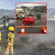 Hermano de víctima de accidente Zipaquirá se salvó de morir y dio mala noticia