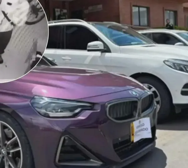 Así recuperaron lujosos carros robados en Bogotá: estaban avaluados en $1.000 millones