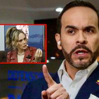 Abelardo de la Espriella y Eva Rey. 