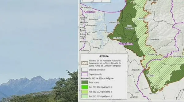 Gobierno nacional crea megarreserva en la Sierra Nevada y suspende títulos mineros en el Cesar