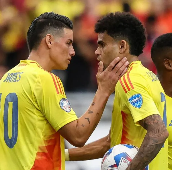 Luis Díaz cuenta cómo vio a James Rodríguez y su salud en Selección Colombia