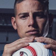 James Rodríguez, futbolista colombiano