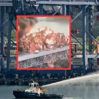 Pánico en puente del Canal de Panamá por grave explosión que dejó un muerto