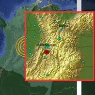 Temblor de magnitud 3.6 sacudió a Colombia en madrugada de este martes este fue el epicentro