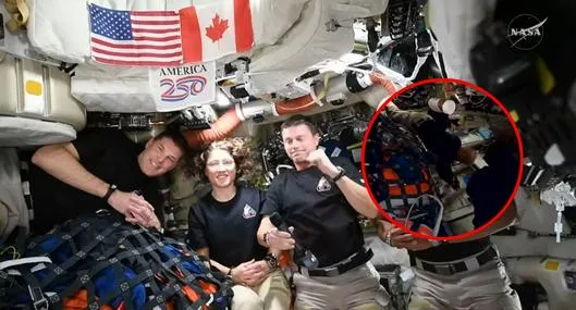 Misterioso “tarro de Nutella” apareció en misión Artemis II y video es viral