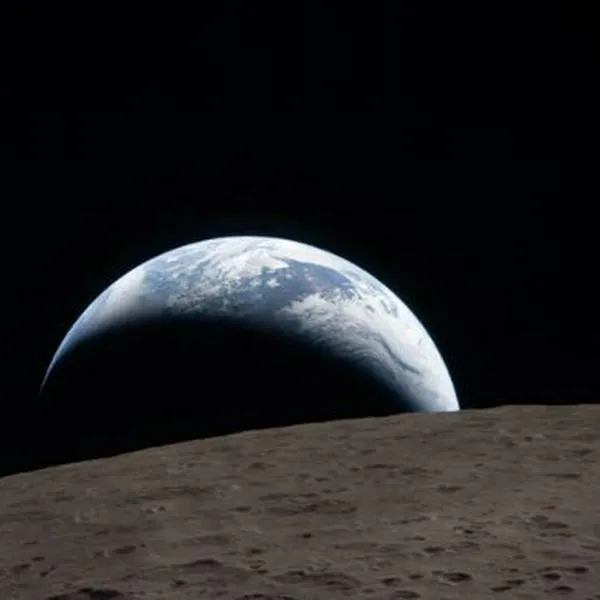 Foto de la Tierra desde el lado oscuro de la Luna: Nasa mostró foto inédita
