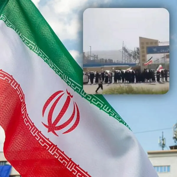 Video de jovenes cordones humanos en Irán: bombardeos de Estados Unidos