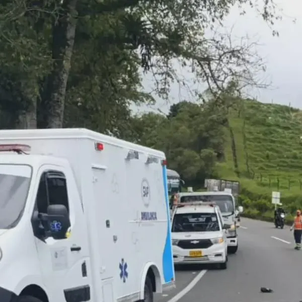Hombre murió tras lanzarse de un camión sin frenos en la autopista del Café