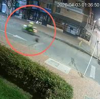 Mascota fue atropellada en Bogotá por polícia en moto: qué se sabe