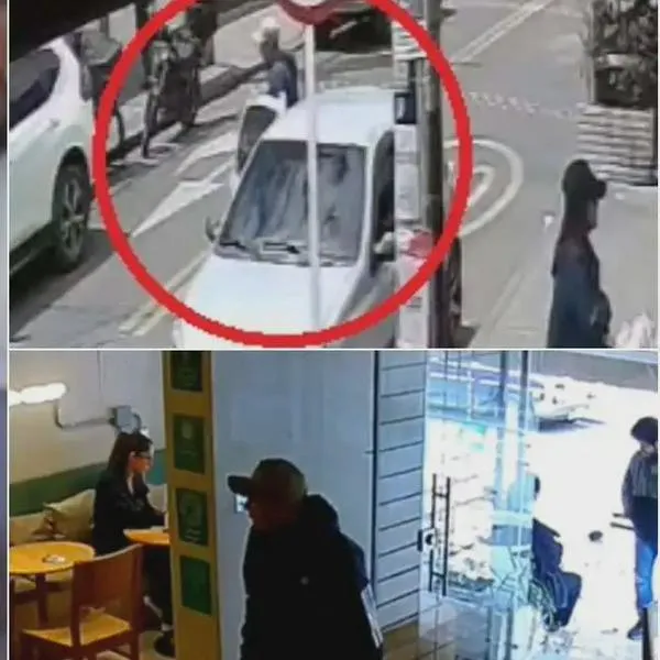 Videos | Ladrón en Bogotá quedó grabado robando en dos locales comerciales el mismo día