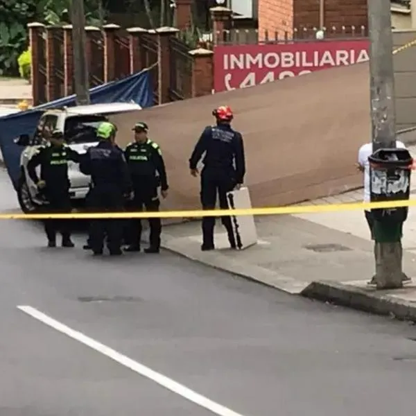 Lugar en el que asesinaron al ganadero Henry Ocampo Suaza, en Envigado