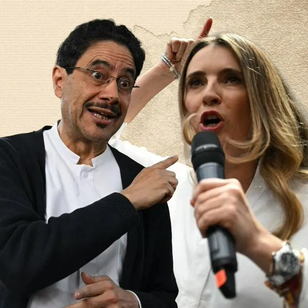 Paloma Valencia e Iván Cepeda